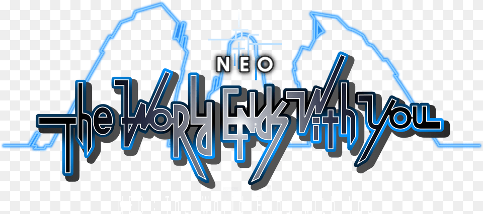 Neo The World Ends With You Square Enix Neo The World Ends With You Logo, City, Light, Bulldozer, Machine Free Transparent Png