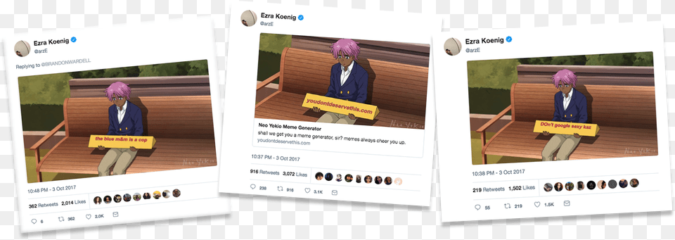 Neo Yokio Creator Ezra Koenig39s Numerous Tweets About Plywood, Architecture, Building, Deck, Porch Png Image