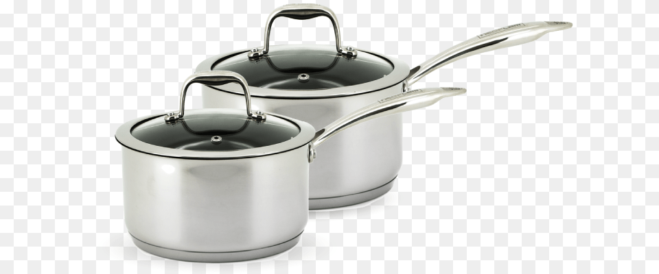 Neoflam Stainless Steel 18cm Amp 20cm Sauce Pan Set Of Sauce Pans And Lids, Cooking Pan, Cookware, Saucepan, Hot Tub Png Image