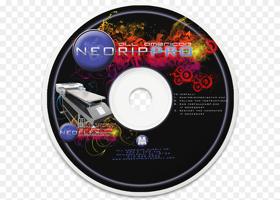 Neoflex Software Cd Neo Rip, Disk, Dvd Png Image