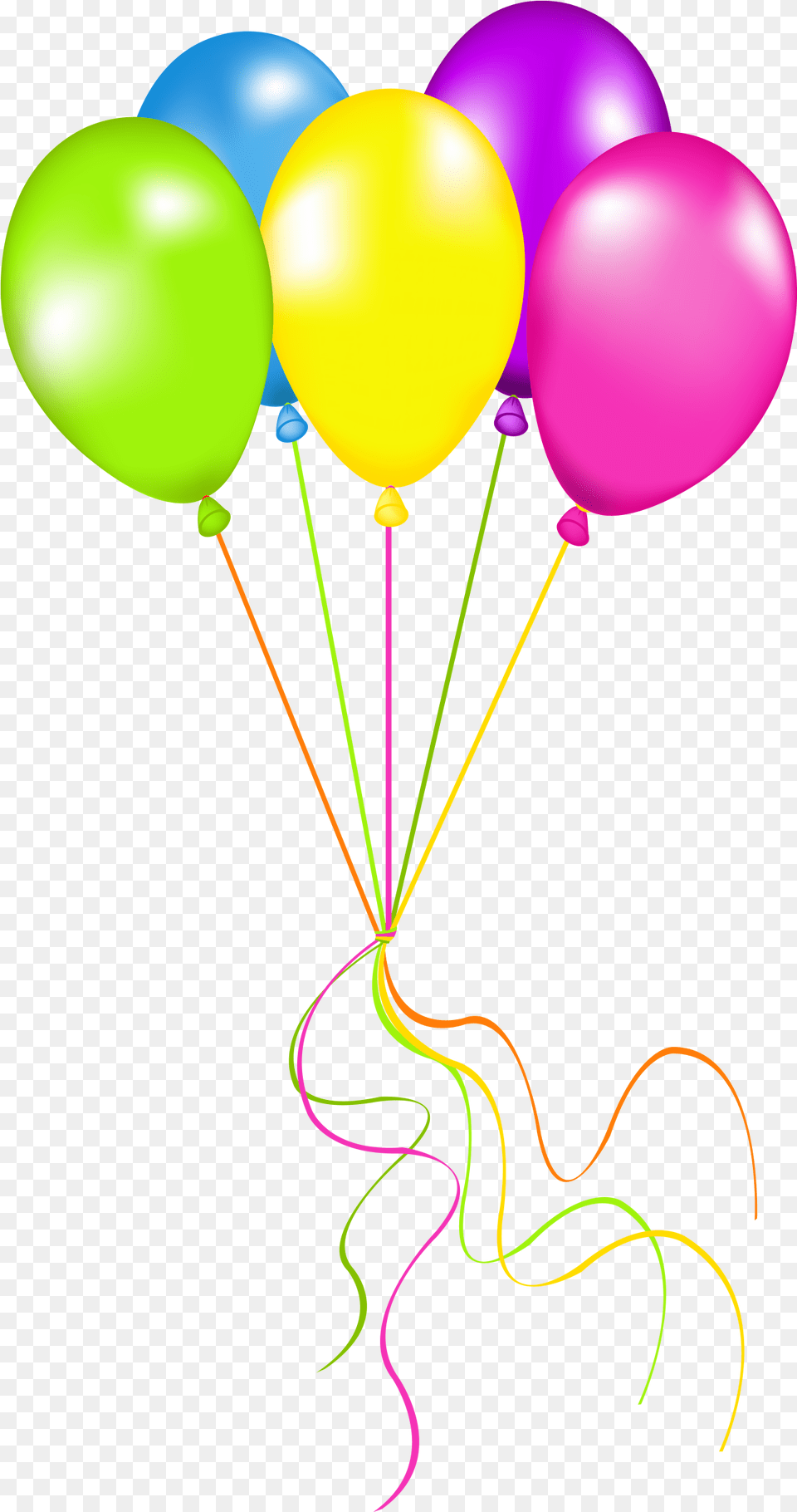 Neon Balloons Picture Birthday Pictures Neon Balloons Clipart, Balloon Free Png Download