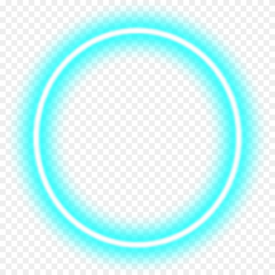 Neon Blue Light Circle Tumblr Neon Lights Tumblr Hd, Water Free Png