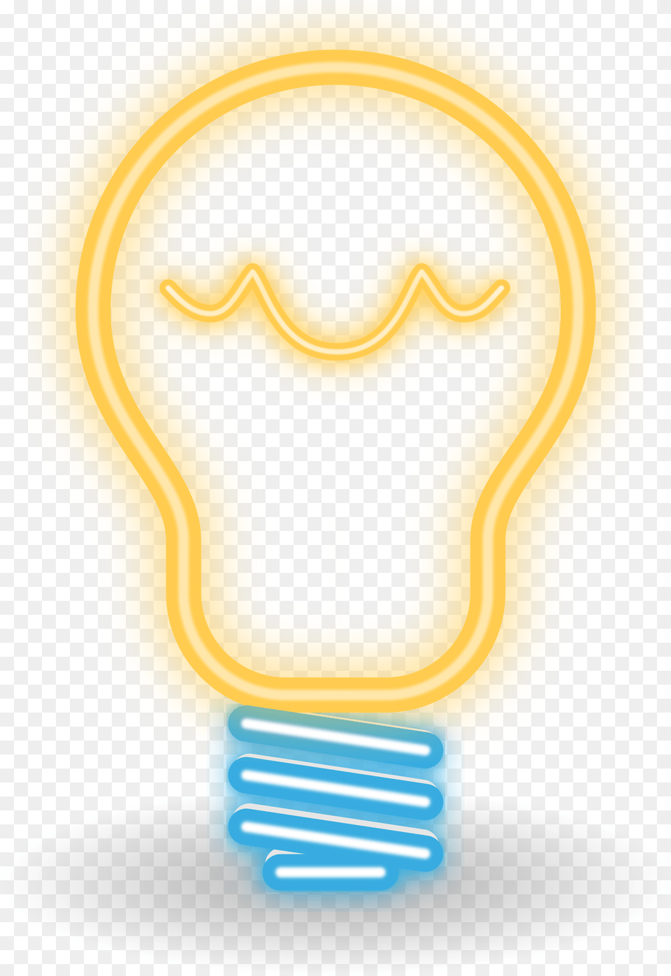 Neon Bulb Clip Arts Light Bulb Neon, Lightbulb Free Png