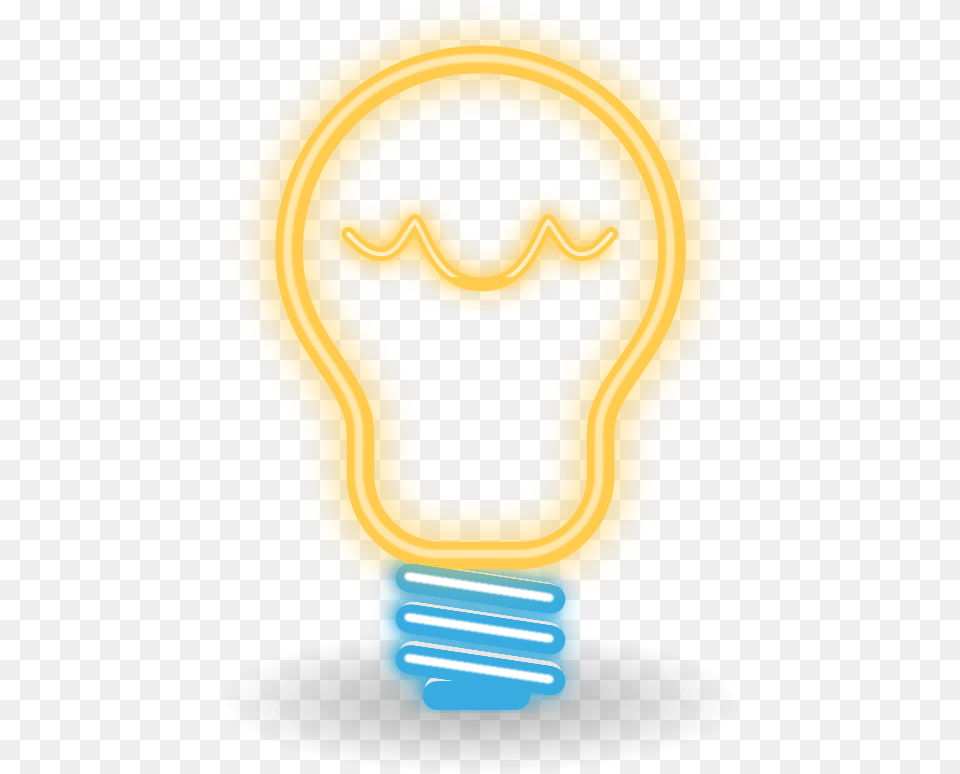 Neon Bulb Electricit Ampoule, Light, Lightbulb Free Transparent Png