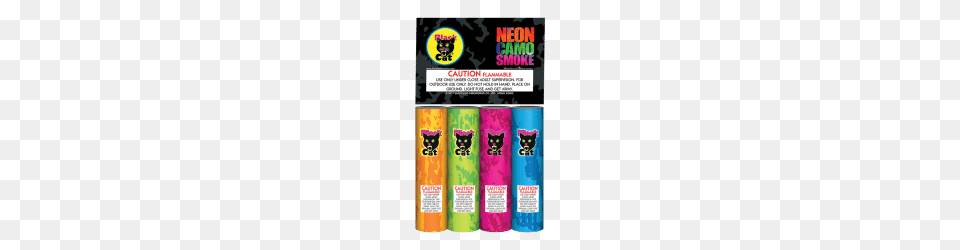 Neon Camo Smoke Smoke Firework Mania Superstore, Advertisement, Tin, Animal, Can Png