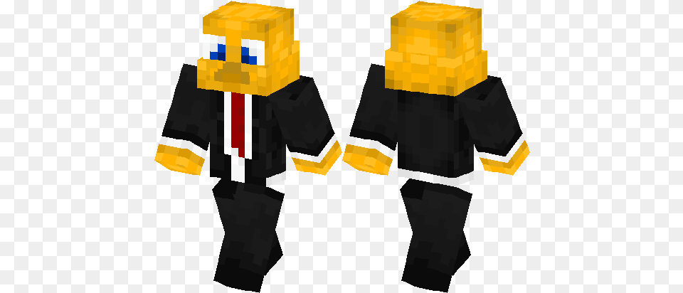 Neon Choco The Chocobo In Jeromeasf Suit Minecraft, Person Png Image