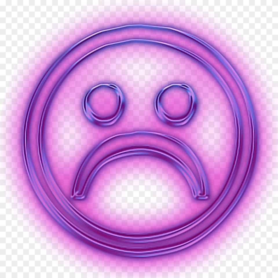 Neon Circles Sign Transparent Stickpng Transparent Background Neon Circle, Purple, Light Png