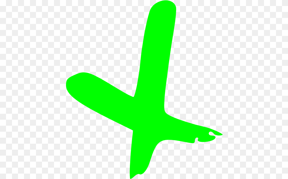 Neon Cross Clip Arts For Web Clip Arts Neon Green X, Aircraft, Airliner, Airplane, Transportation Free Png