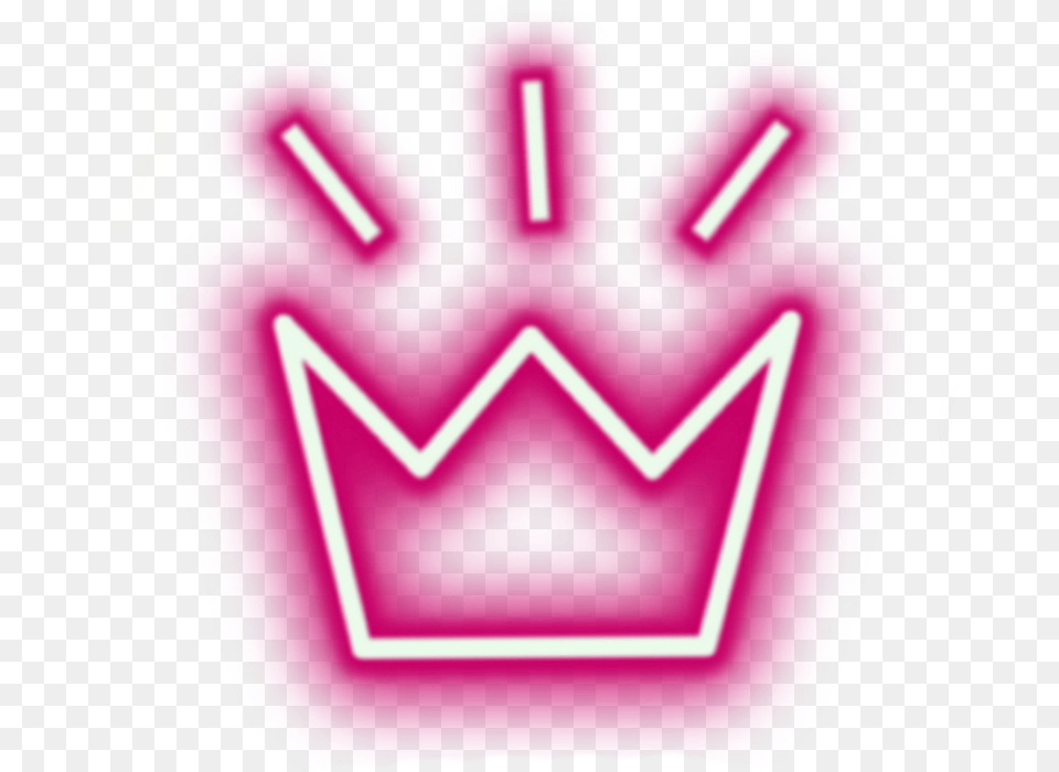 Neon Crown Glow Neon Crown, Light, Purple, Clothing, Glove Free Png