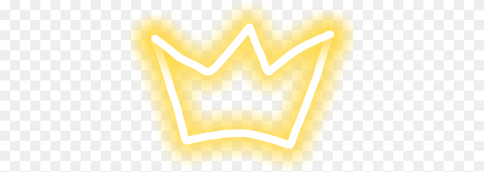 Neon Crown Yellow Emblem, Logo Png Image