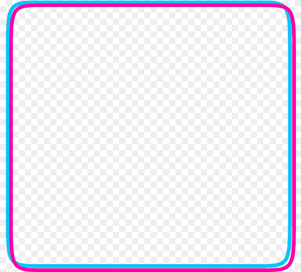 Neon Freetoedit Square Squares Kare Frame Frames Free Png Download