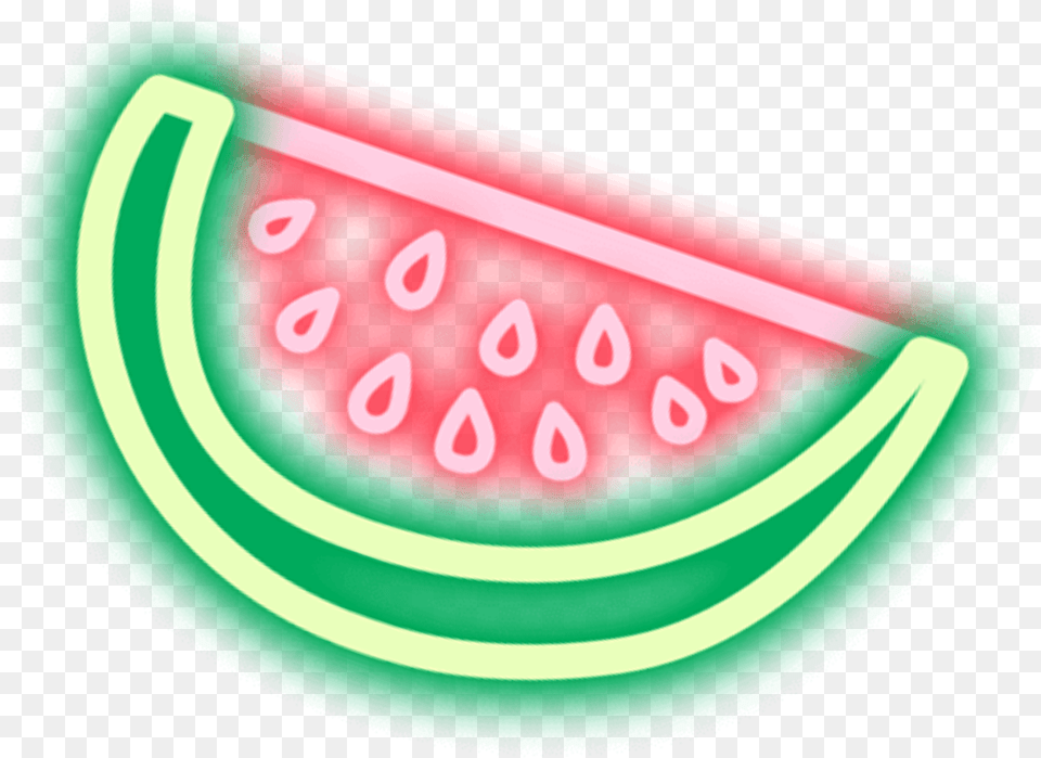 Neon Fruit, Food, Plant, Produce, Melon Png Image