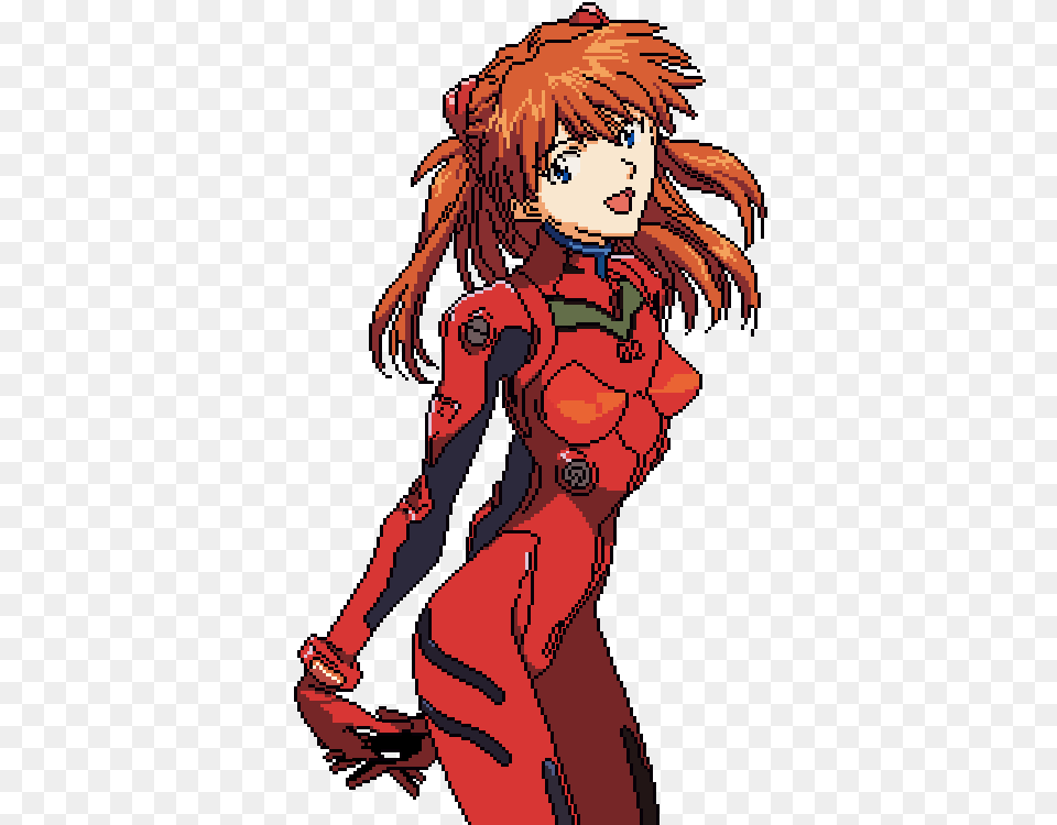 Neon Genesis Evangelion Evangelion Asuka Langley Soryu Neon Genesis Evangelion Asuka, Book, Comics, Publication, Adult Png