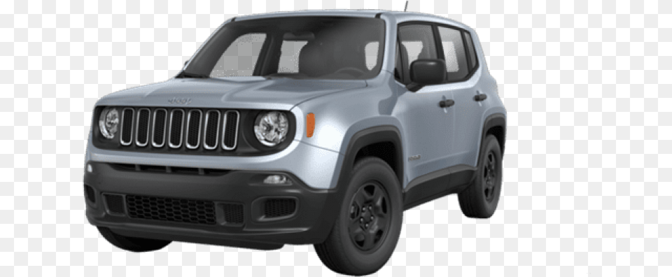 Neon Green Jeep Renegade, Car, Transportation, Vehicle, Suv Free Transparent Png