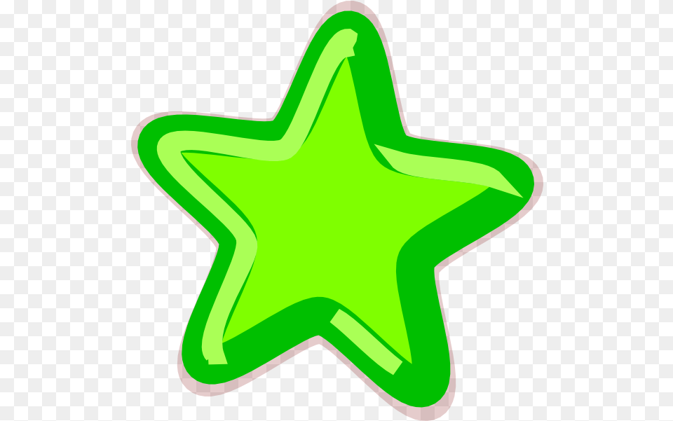Neon Green Star Transparent Star Clipart, Star Symbol, Symbol, Dynamite, Weapon Free Png Download