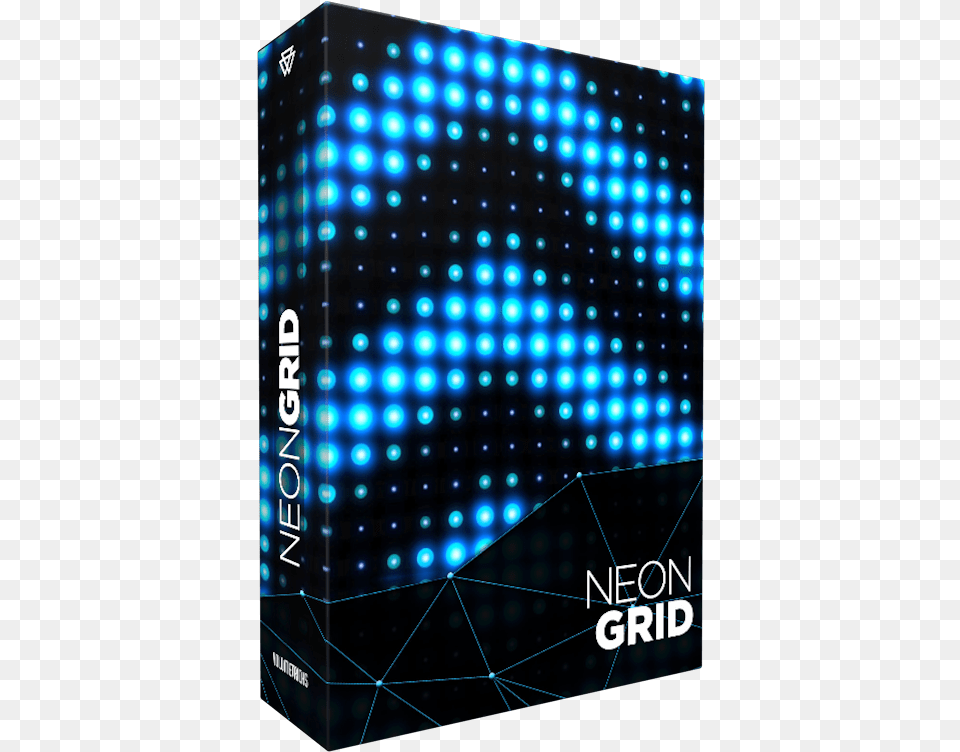 Neon Grid Gadget, Computer Hardware, Electronics, Hardware, Blackboard Free Png Download