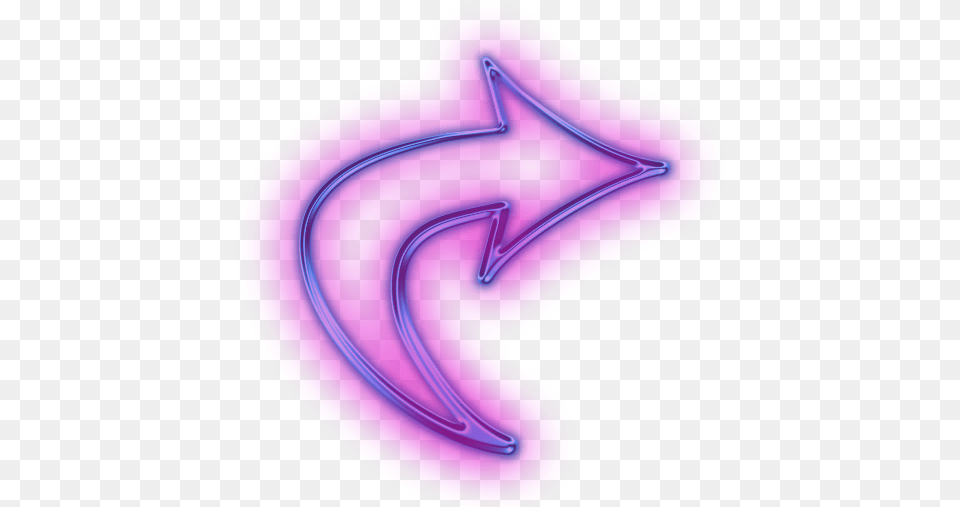 Neon Hd Download Neon Arrow Sign, Light, Purple, Disk, Text Png