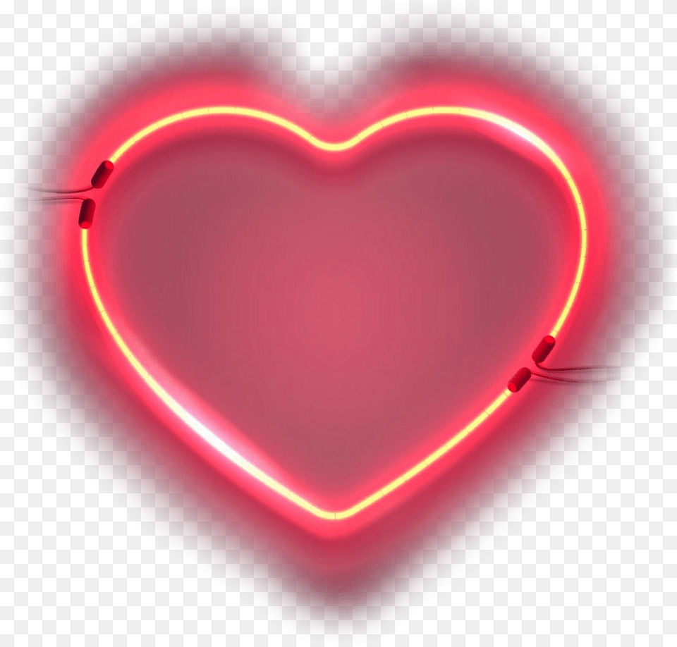 Neon Heart, Light Png