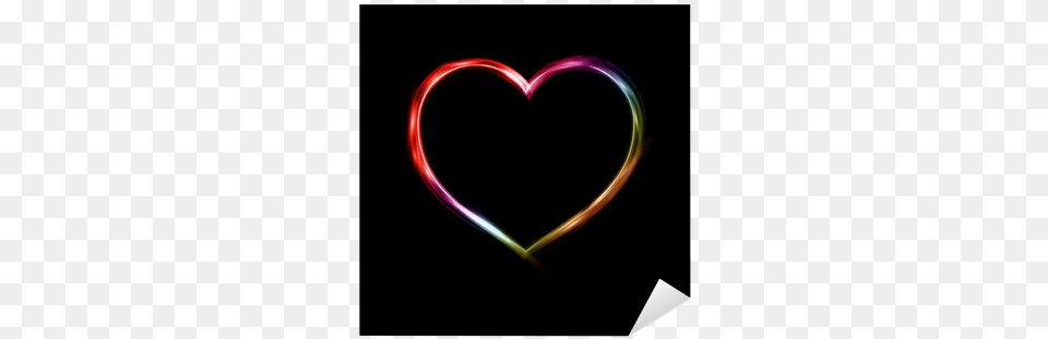 Neon Heart Sticker U2022 Pixers We Live To Change Heart, Accessories, Jewelry, Locket, Pendant Png Image