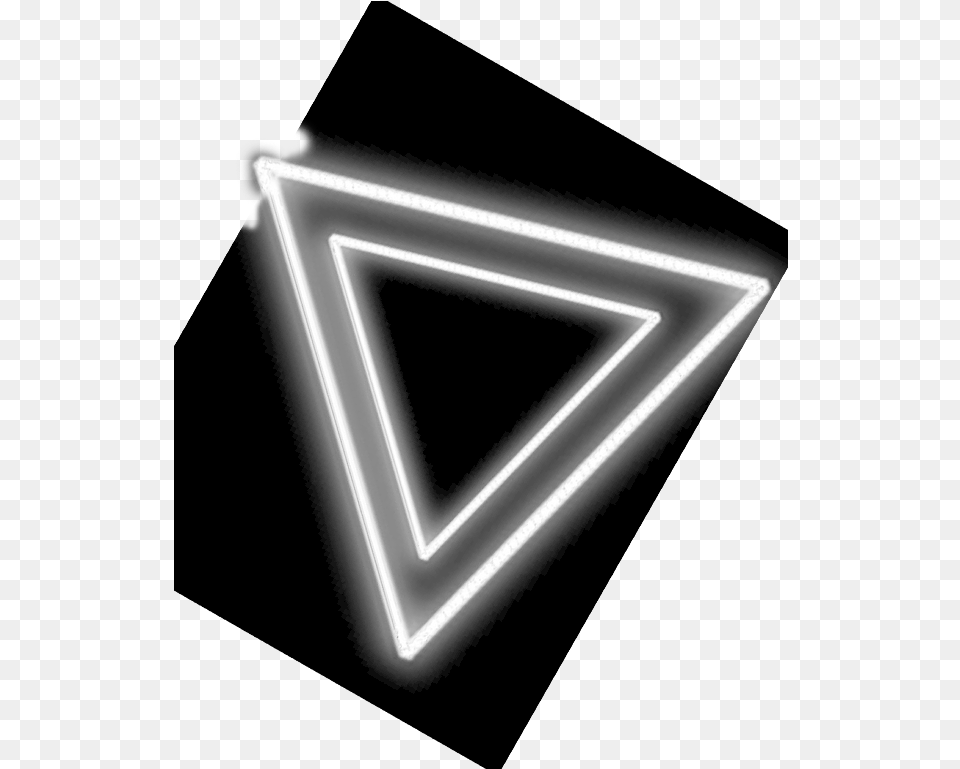 Neon Light Box Photo Editing Background Triangle Neon White, Electronics, Mobile Phone, Phone Free Png