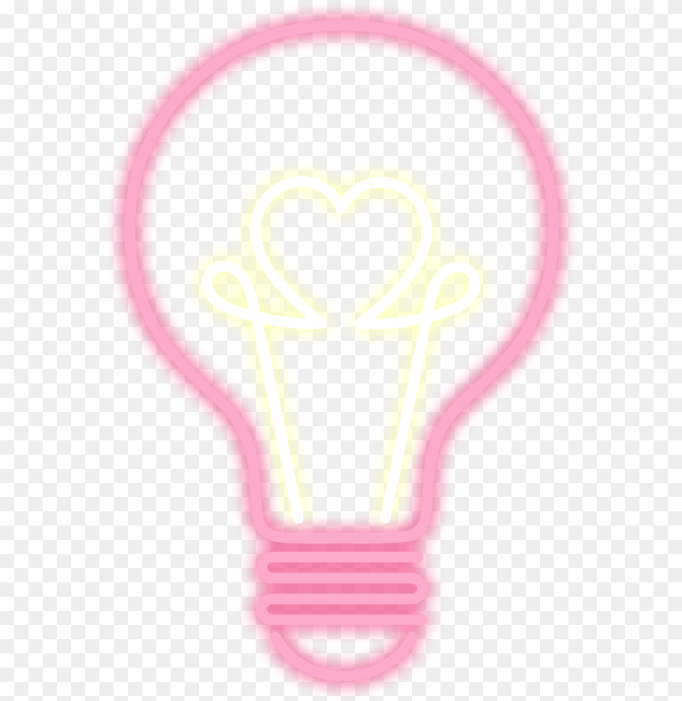 Neon Light Bulb Clipart Light Bulb Neon, Lightbulb, Smoke Pipe Free Transparent Png