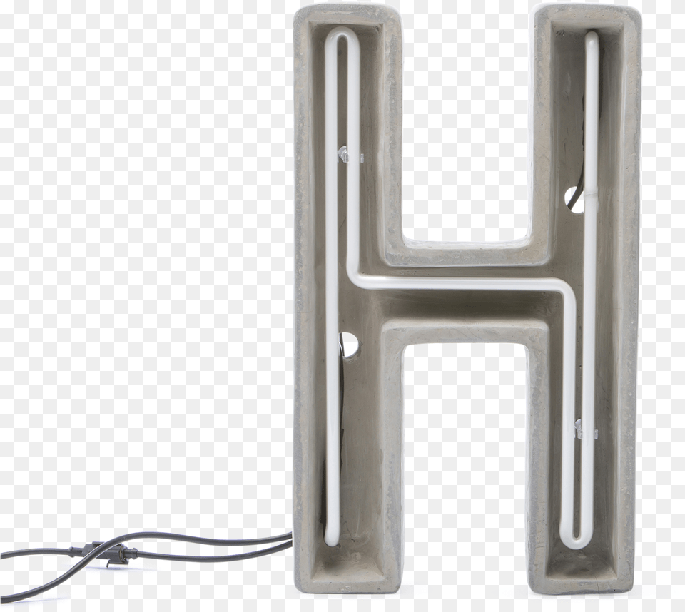 Neon Light Neon H, Aluminium, Lamp Png Image