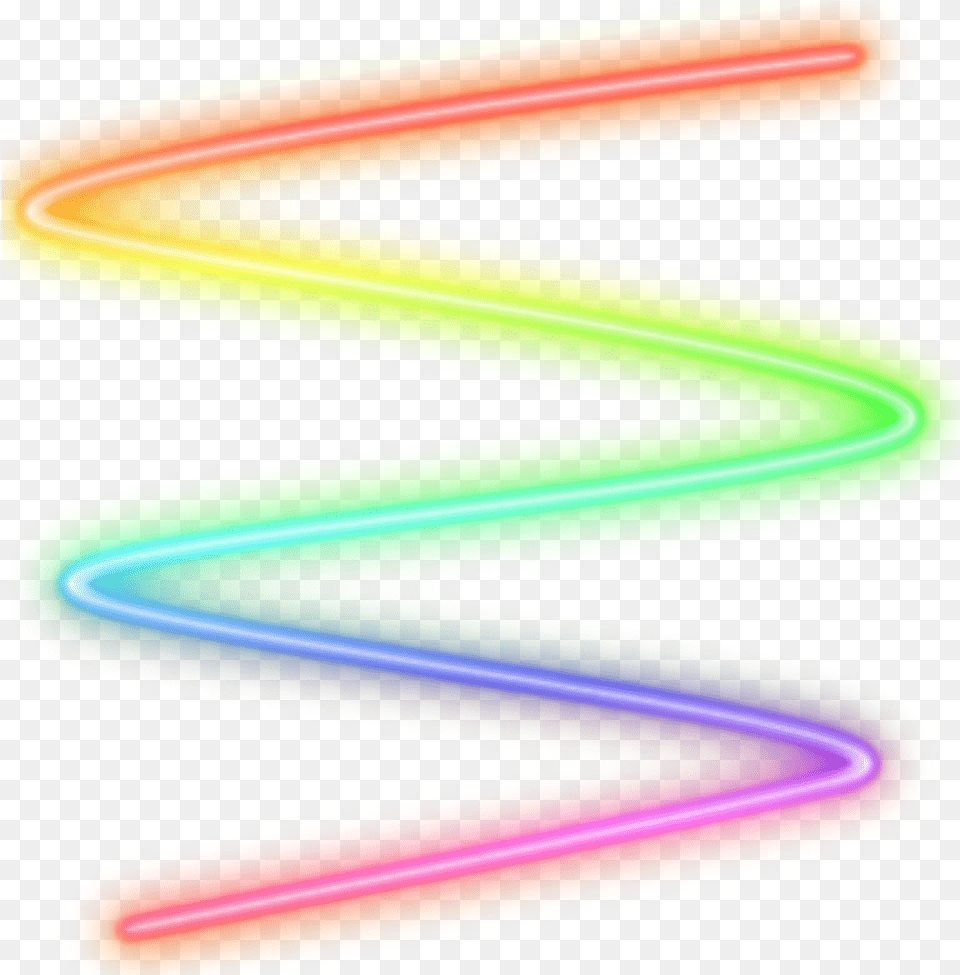 Neon Light Neonlights Lights Ftestickers Tumblr Parallel, Disk Png Image