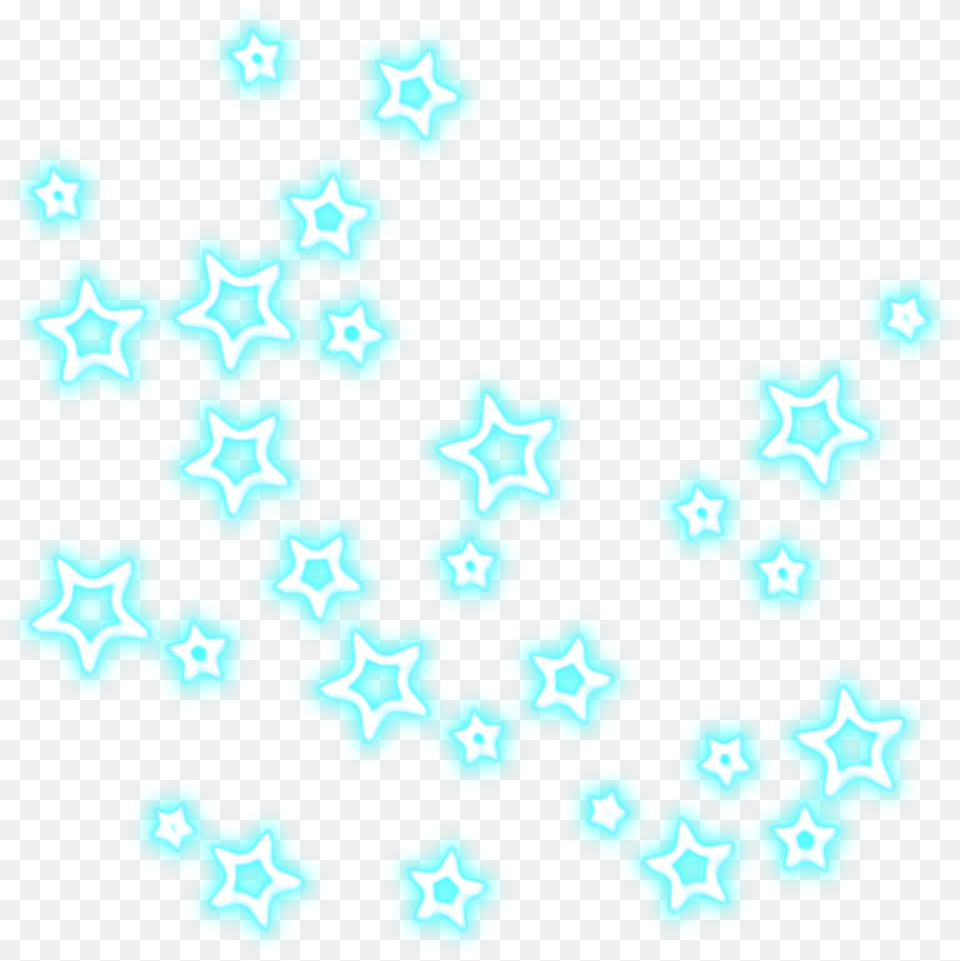 Neon Light Stars, Nature, Outdoors, Pattern, Snow Png Image