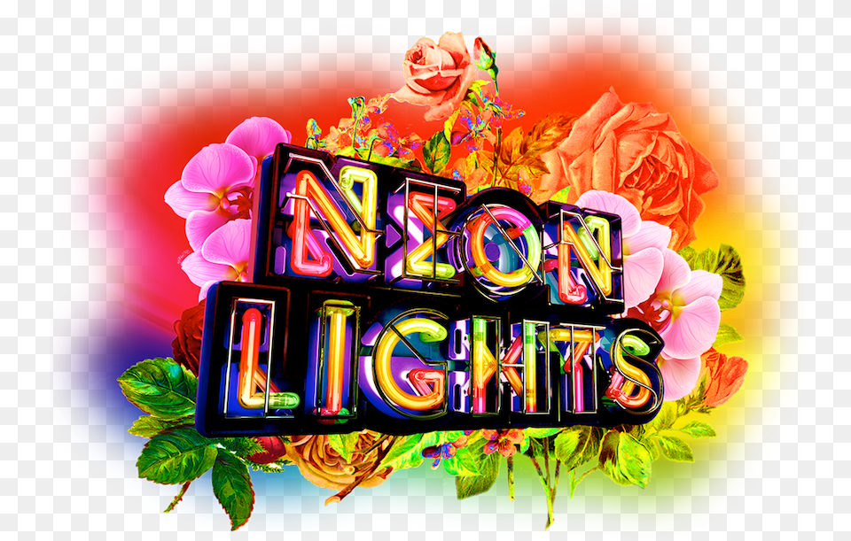 Neon Lights 2019 Honeycombers Singapore Neon Lights Festival Logo, Flower, Plant, Rose, Art Free Png Download