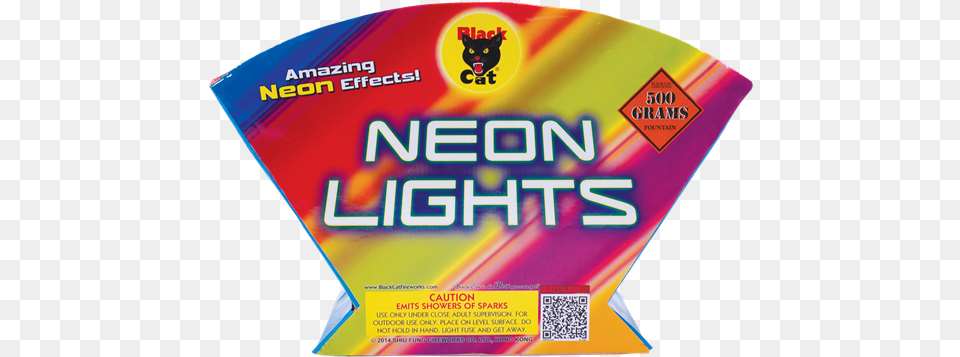 Neon Lights Fan Shape, Qr Code, Advertisement, Poster Png