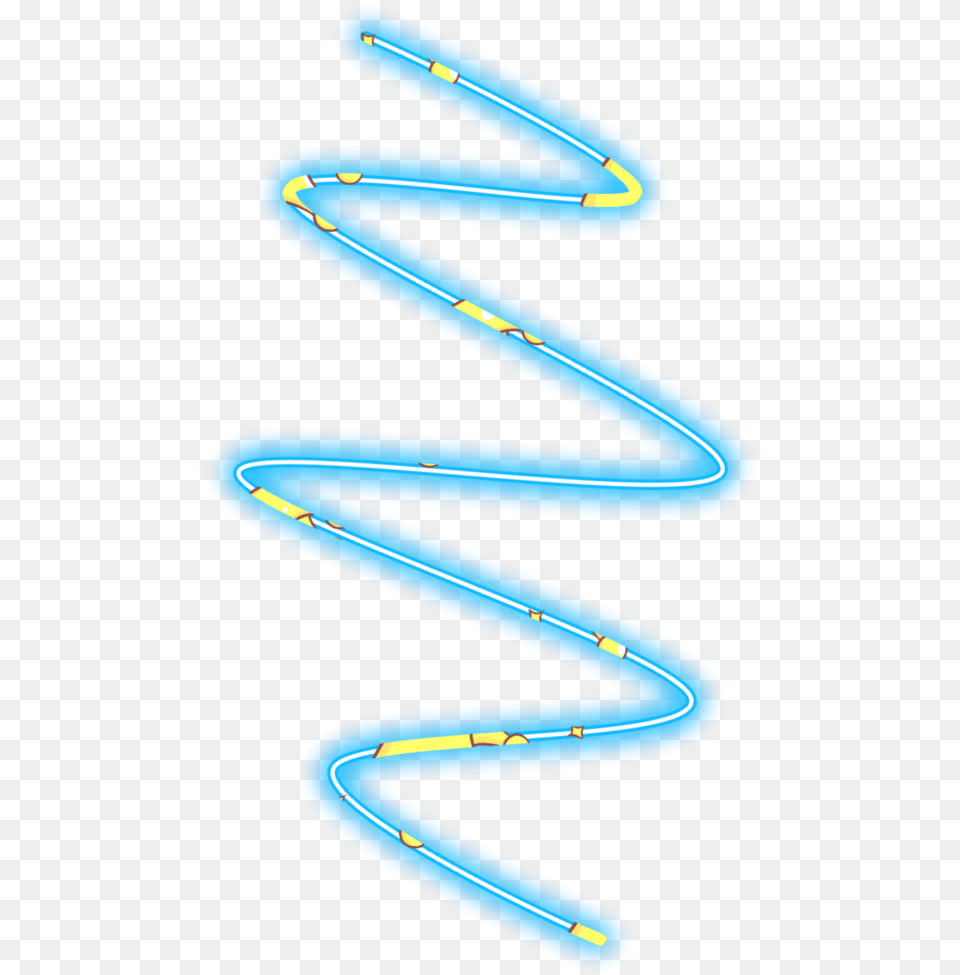 Neon Line Spiralfreetoedit Blue Geometric Border, Coil, Light, Spiral Png Image