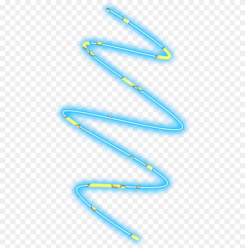Neon Line Spiralfreetoedit Blue Geometric Border Geometry, Coil, Light, Spiral Free Png
