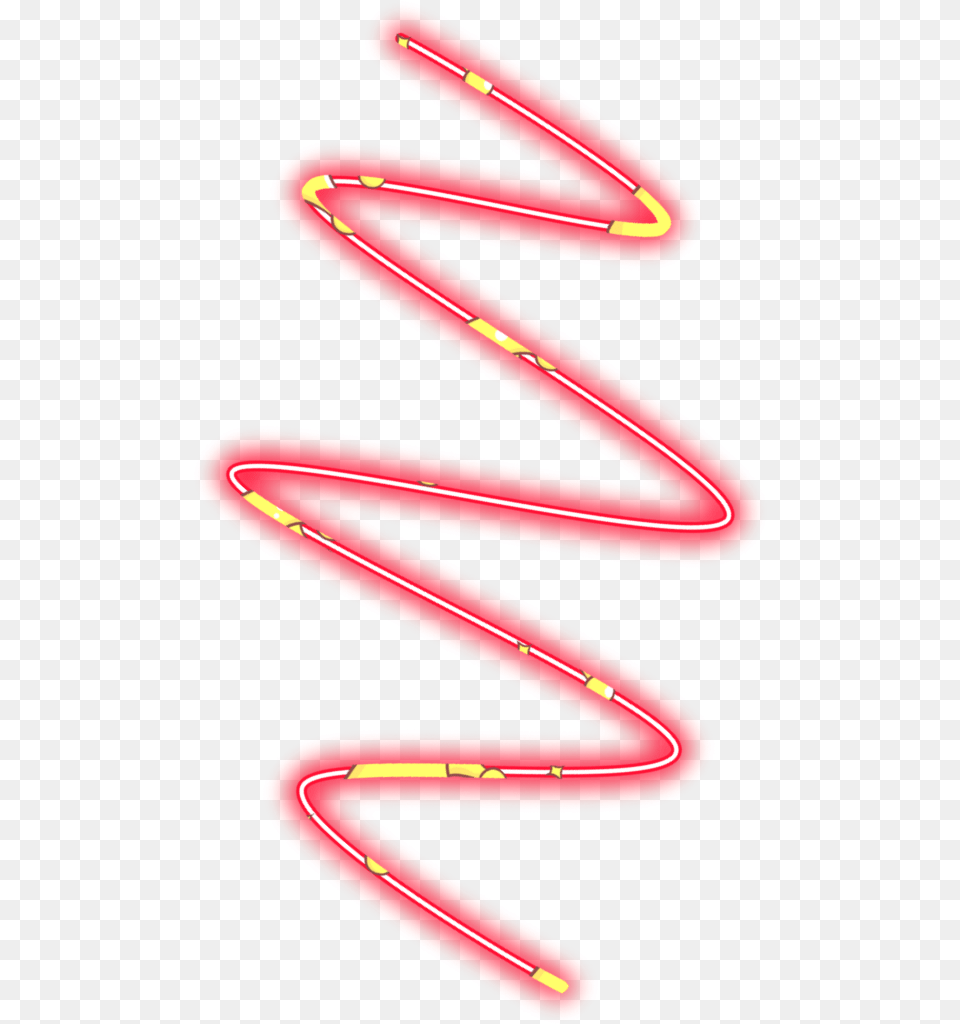 Neon Linespiralfreetoedit Red Geometric Border Parallel, Light, Spiral, Coil Free Transparent Png