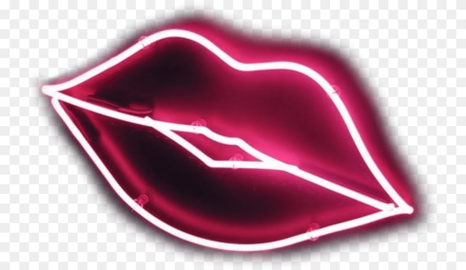 Neon Lips Kiss Neon Lips, Light, Disk Png
