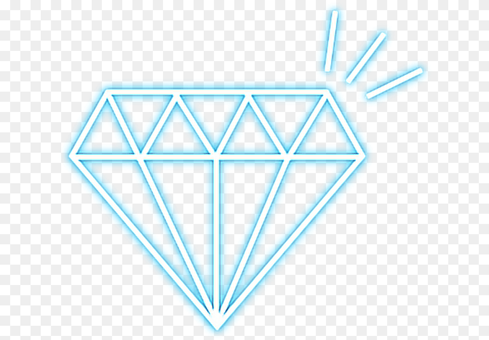 Neon Neonlights Light Starlight Triangle, Accessories, Diamond, Gemstone, Jewelry Free Png