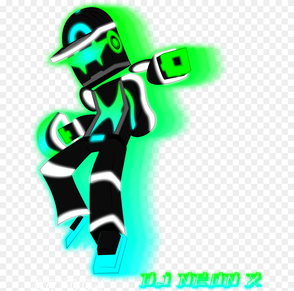 Neon Ninja Fan Art Trove, Green, Graphics, Photography Free Png Download