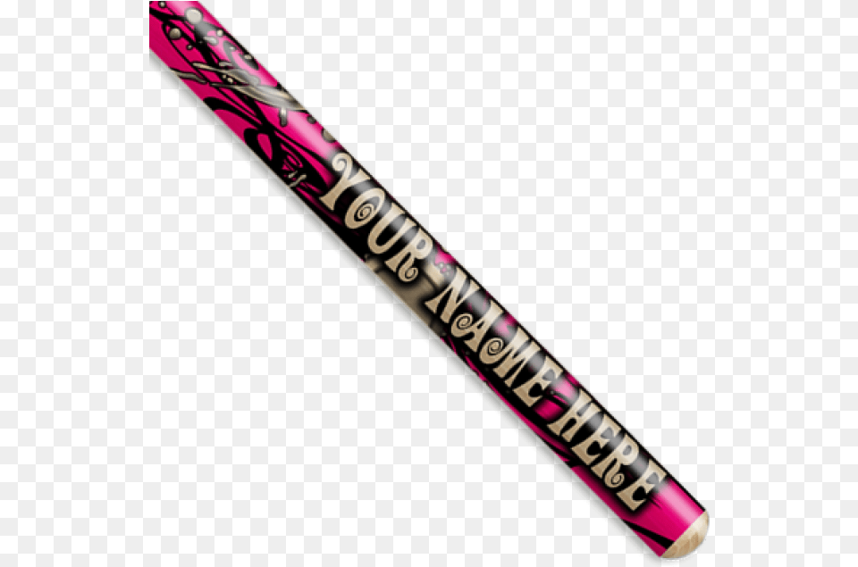 Neon Pink And Silver Splat Swirl Personalized Drumsticks, Field Hockey, Field Hockey Stick, Hockey, Sport Free Png