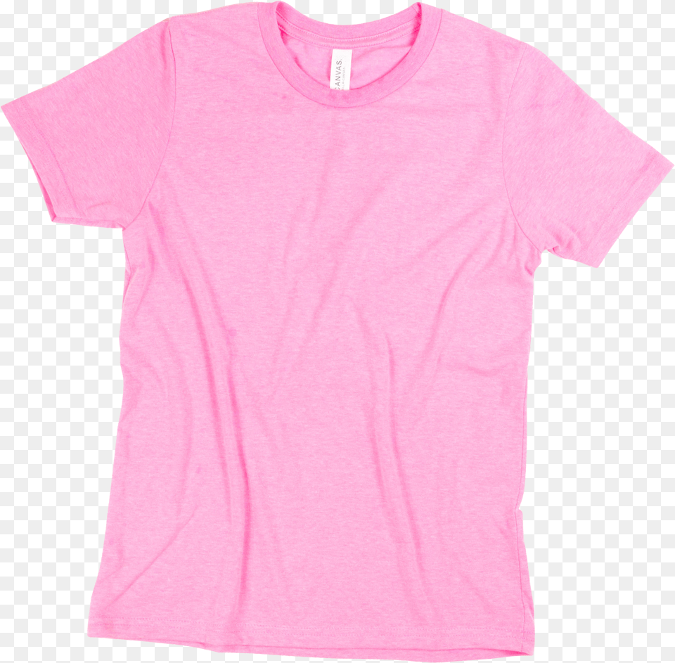 Neon Pink Canvas, Clothing, T-shirt Png Image