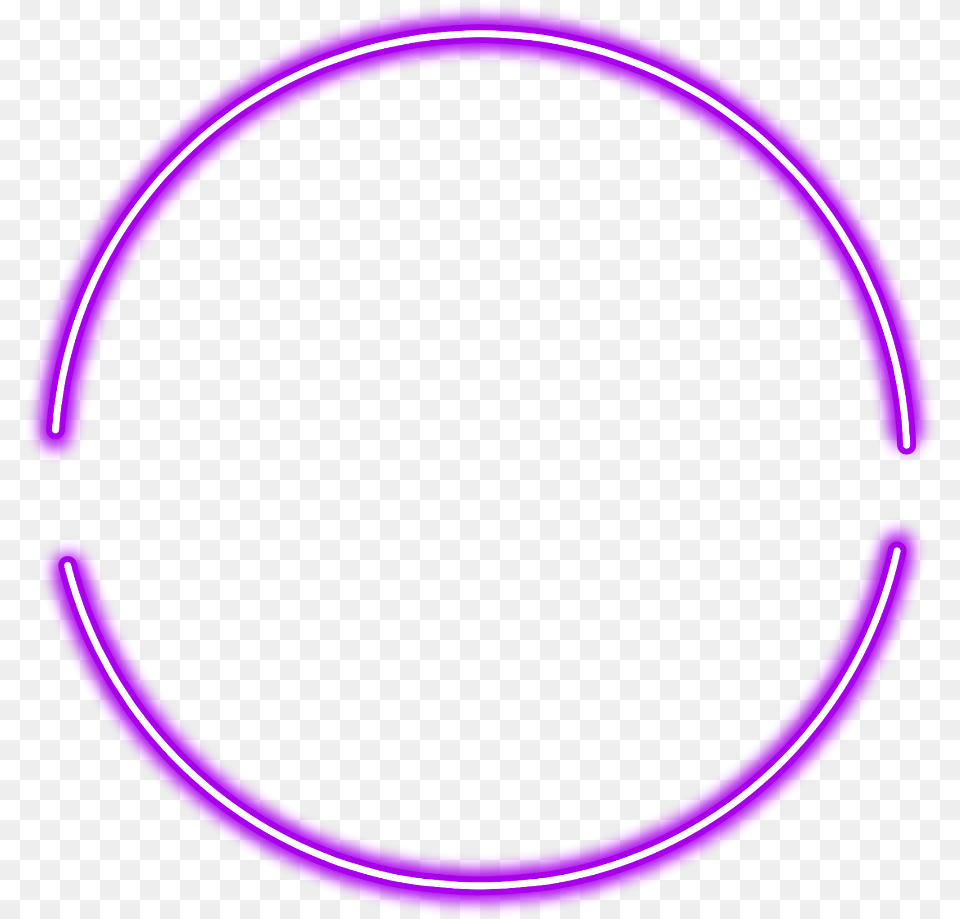 Neon Purple Circle Circle, Light Free Transparent Png