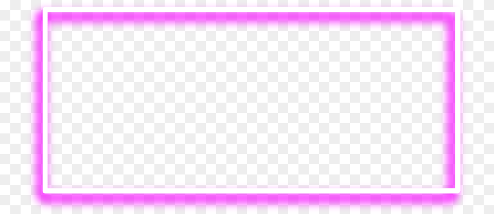 Neon Rectangle Pink Freetoedit Frame Border Geometric Lilac, Purple, Blackboard, Electronics, Screen Png