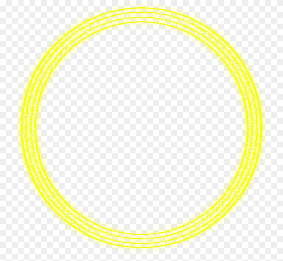 Neon Round Yellow Freetoedit Circle Frame Border Geomet Circle, Text, Symbol Png