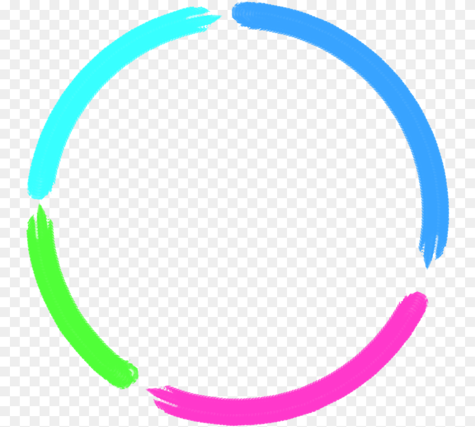 Neon Roundkpop Colorful Freetoedit Circle Frame, Hoop, Accessories, Bracelet, Jewelry Png
