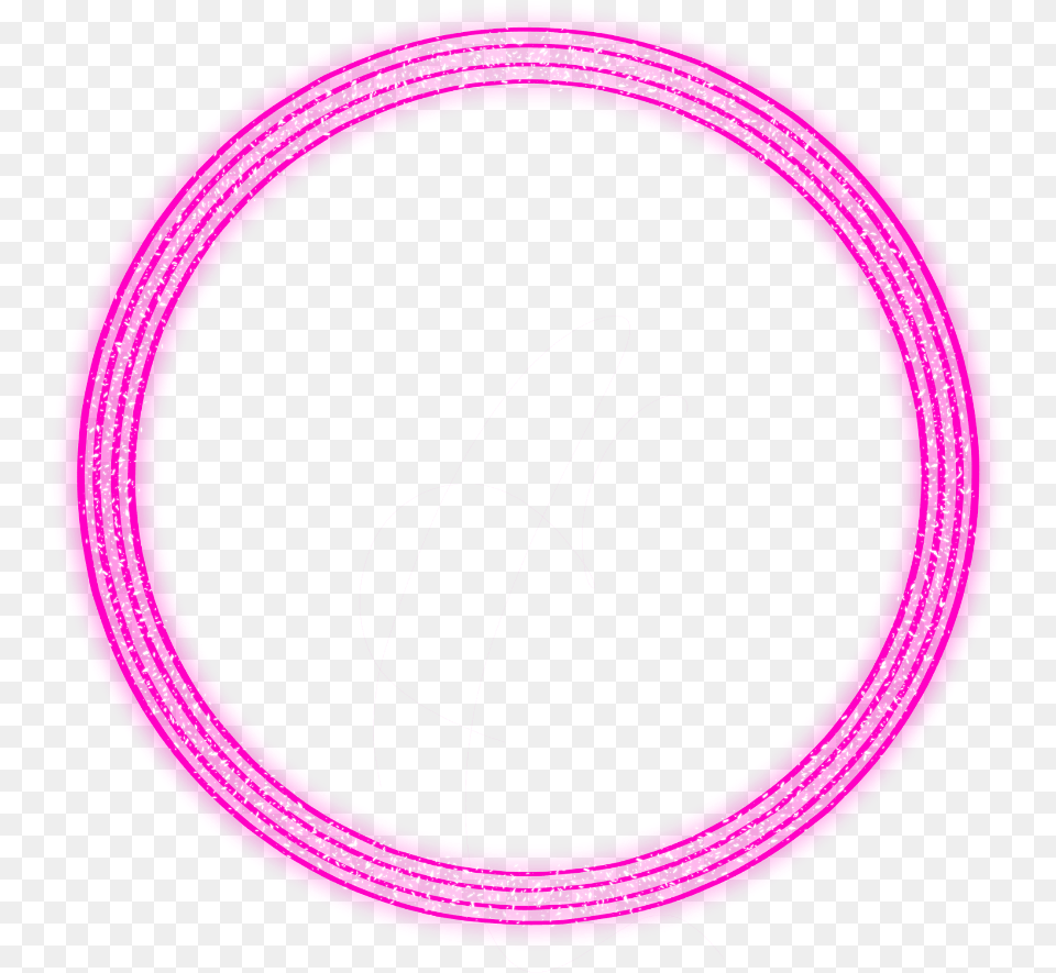 Neon Roundpink Freetoedit Circle Frame Border Converse All Star, Purple, Hoop, Disk, Text Free Png