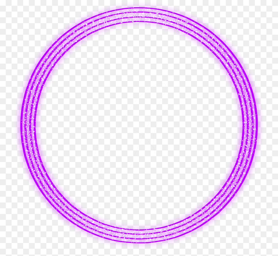 Neon Roundpurple Freetoedit Circle Frame Border, Purple, Hoop, Disk, Text Free Transparent Png