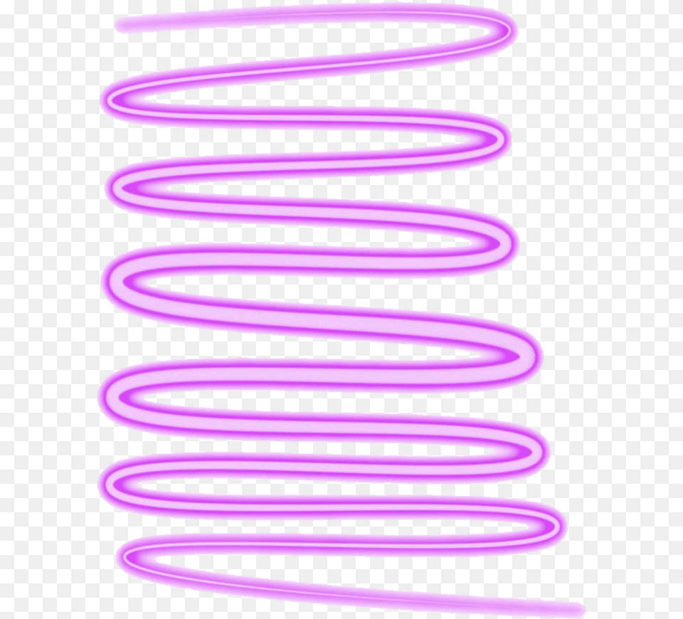Neon Spiral Clipart Neon Purple Swirl, Coil, Light Free Transparent Png