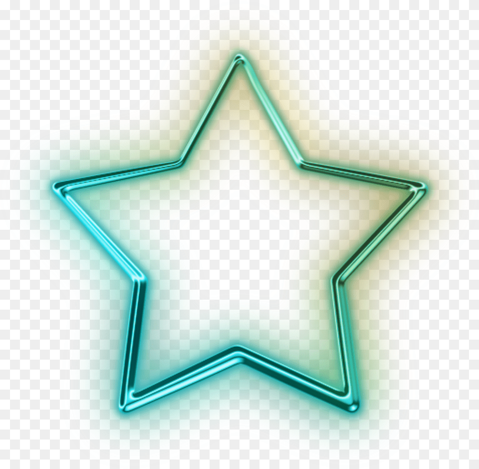 Neon Star Jpg Royalty Library, Light, Symbol, Star Symbol Free Png