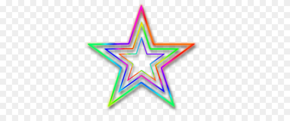 Neon Star Transparent, Star Symbol, Symbol, Light, Dynamite Png Image