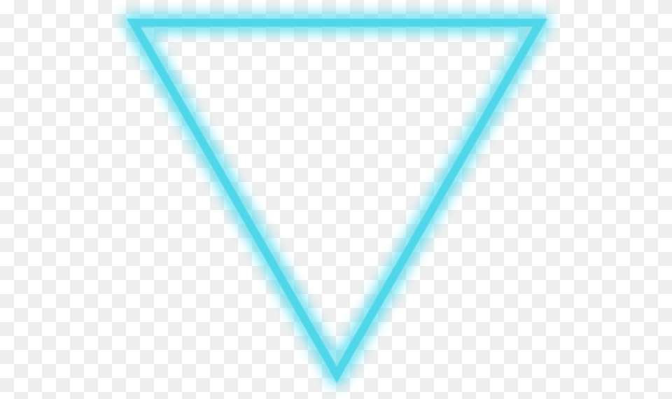 Neon Triangle Triangle Free Png Download
