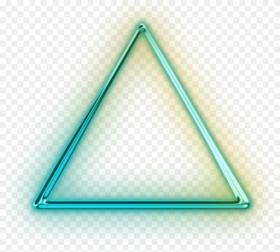 Neon Triangle Triangle Neon For Picsart Png Image