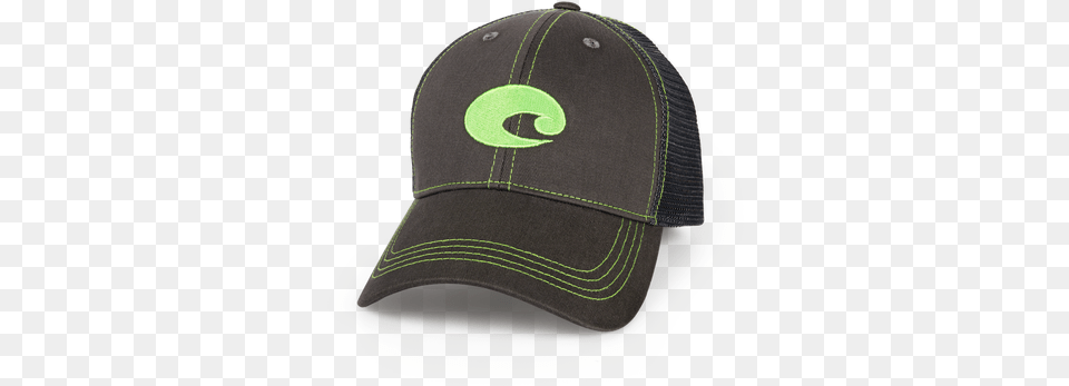 Neon Trucker Hat Costa Del Mar Costa Neon Trucker Cap Graphiteneon, Baseball Cap, Clothing Free Png Download